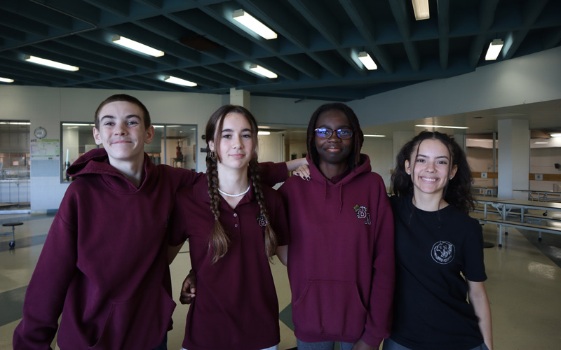 High school students