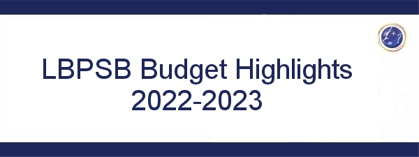 LBPSB Budget Highlights 2022-2023